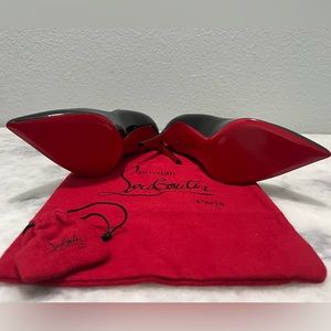 Christian Louboutin Pigalle Follies 85mm Patent Red Sole Pumps Size 40EU